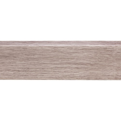 Plinthe pour sol stratifié chêne gris clair 240 x 5,8 x 1,2 cm CANDO Plinthe pour sol stratifié chêne gris clair 240 x 5,8 x 1,2 cm CANDO