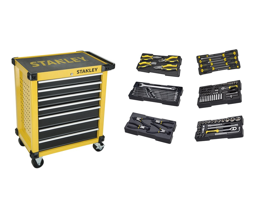 Panier porte-outils STANLEY TSTAK FATMAX - charge 10 kg - Brico Privé