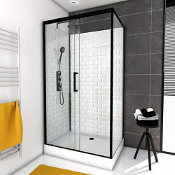 Cabine de douche METRO 80x110 – Douche Simple | AURLANE