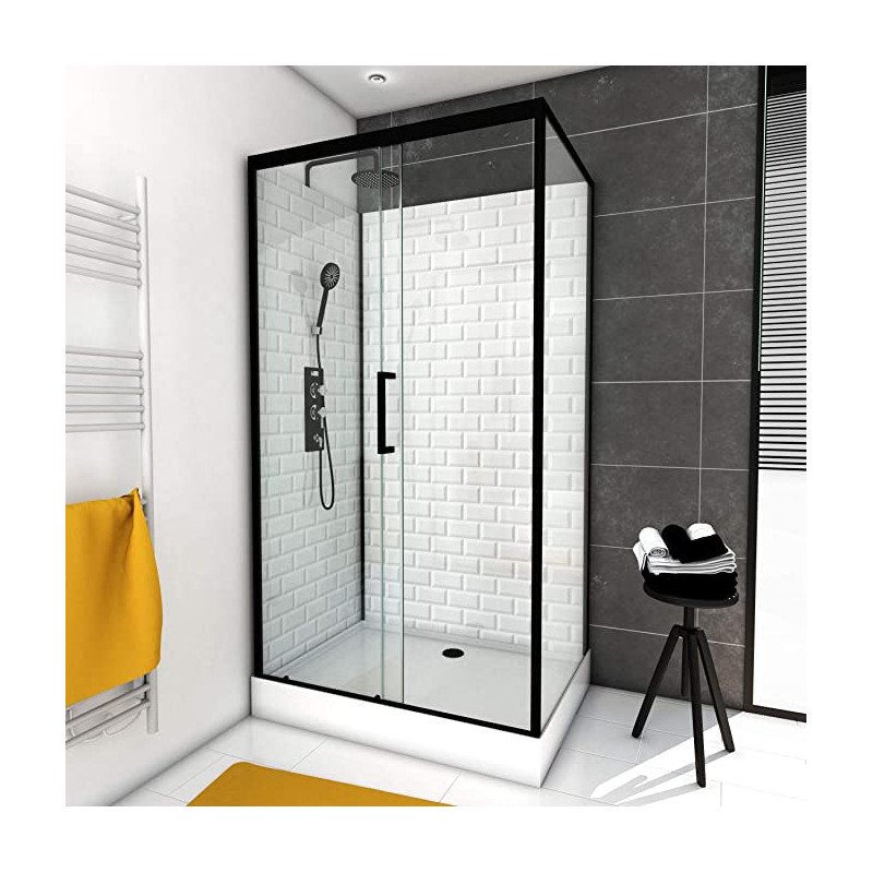 Cabine de douche METRO 80 x 110 x 232 cm AURLANE