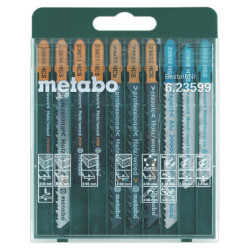 Set de lames scie sauteuse 10 pièces METABO – Coupe précise | METABO