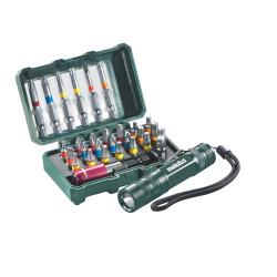 Coffret embouts vissage lampe 30 pièces METABO – Précision | METABO