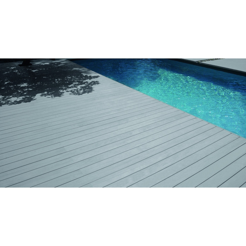 Planche de terrasse composite grise 200 cm – durable et esthétique | GRAD BY YOU