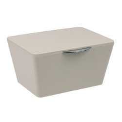 Boîte de rangement avec couvercle Brasil taupe WENKO