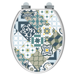 Abattant pour WC Geometrik Decor ALLIBERT