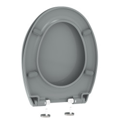 Abattant pour WC Boreo gris ALLIBERT Abattant pour WC Boreo gris ALLIBERT