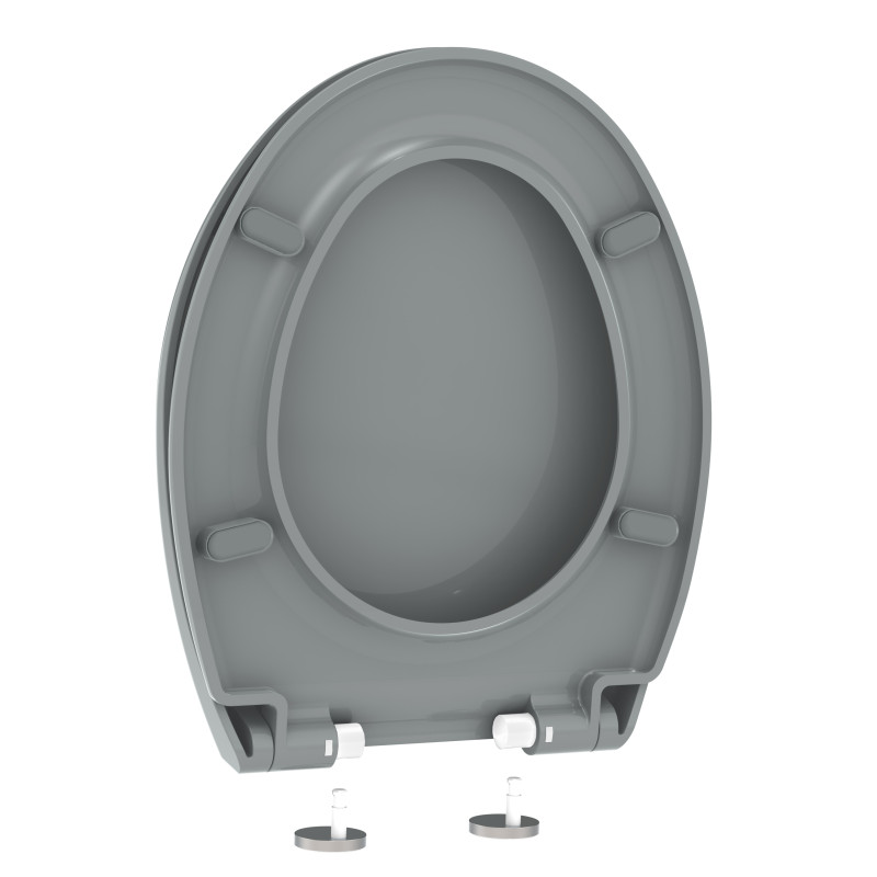 Abattant pour WC Boreo gris ALLIBERT Abattant pour WC Boreo gris ALLIBERT