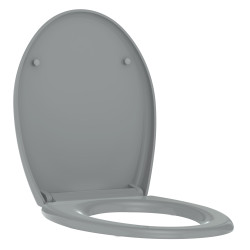 Abattant pour WC Boreo gris ALLIBERT Abattant pour WC Boreo gris ALLIBERT