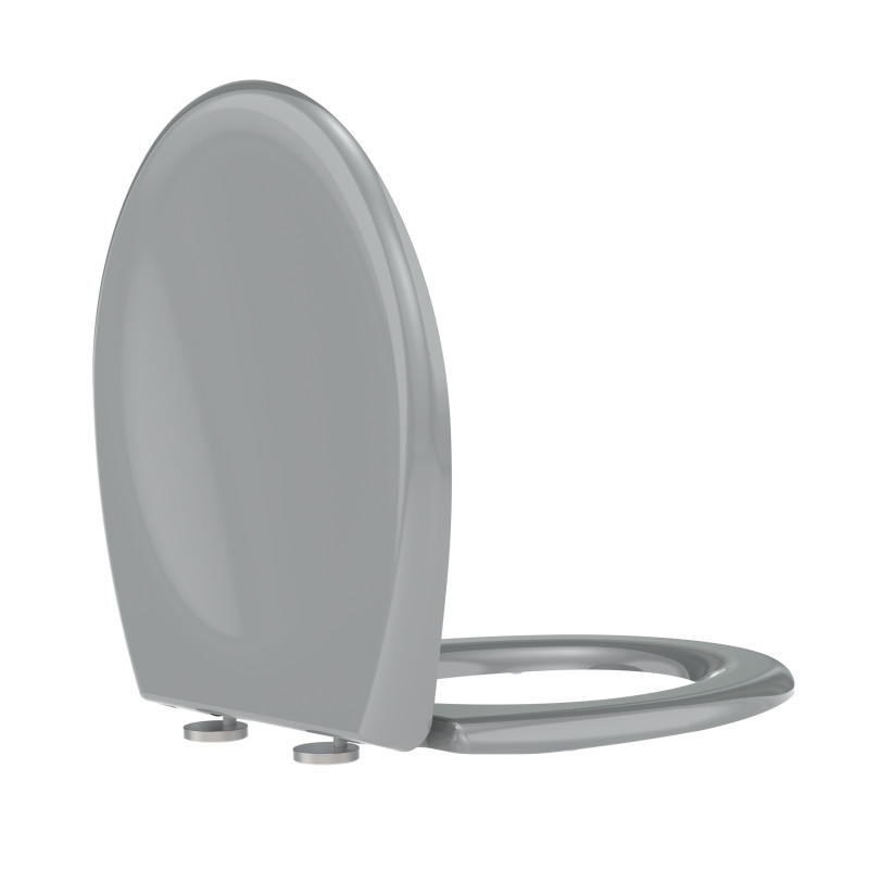 Abattant pour WC Boreo gris ALLIBERT Abattant pour WC Boreo gris ALLIBERT