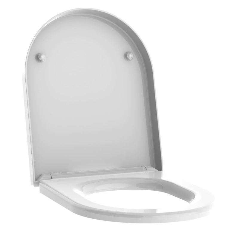 Abattant pour WC Boreo Kobalt blanc ALLIBERT Abattant pour WC Boreo Kobalt blanc ALLIBERT