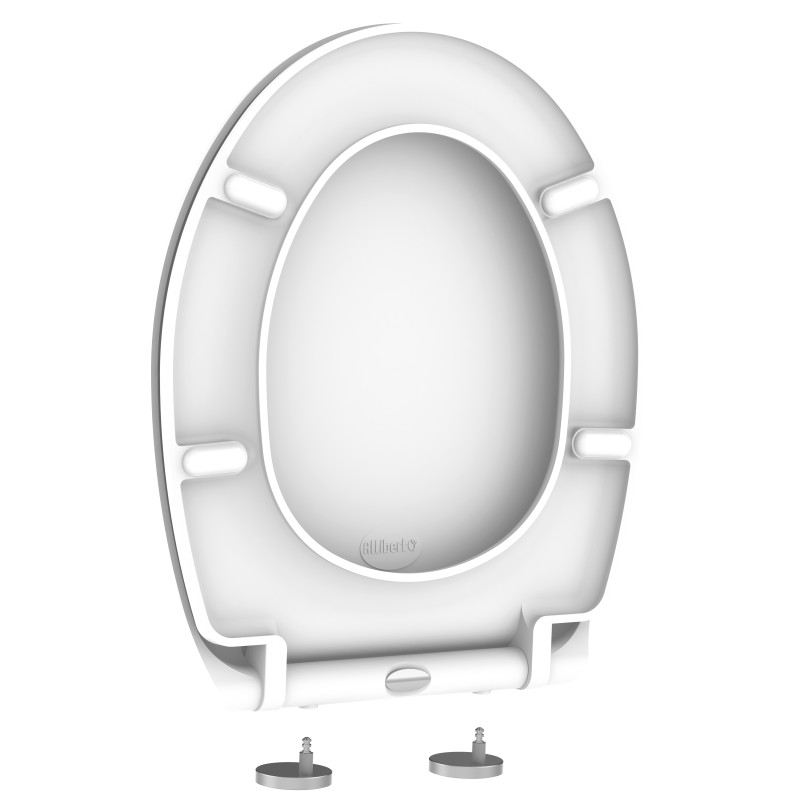 Abattant pour WC Dolceo blanc mat ALLIBERT