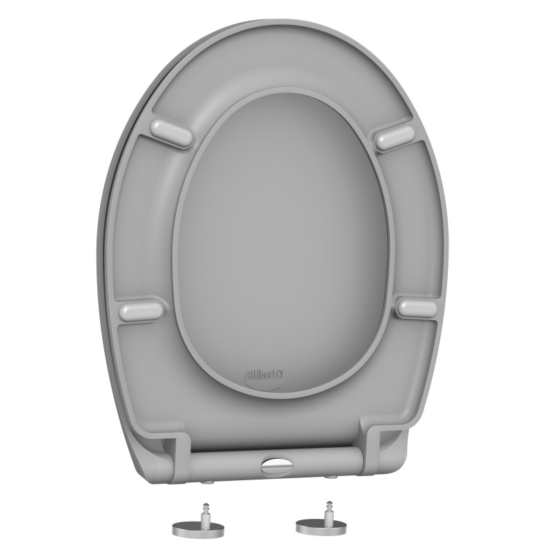 Abattant pour WC Dolceo gris mat ALLIBERT Abattant pour WC Dolceo gris mat ALLIBERT