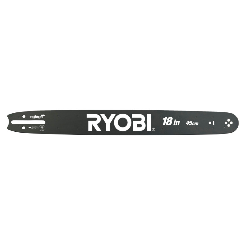 Guide-chaine pour tronçonneuse thermique 45 cm RYOBI