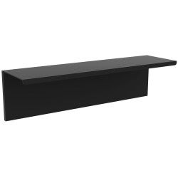Tablette Loft Game noir mat 40 cm – Élégance et Fonctionnalité | ALLIBERT