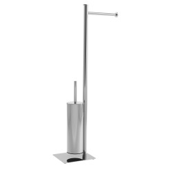 Valet de toilette chromé Coperblink – Rangement élégant