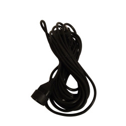 Allonge électrique 3 x 1,5 mm2 10 m noire CHACON