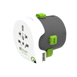 Adapateur de voyage Monde avec USB Adapateur de voyage Monde avec USB