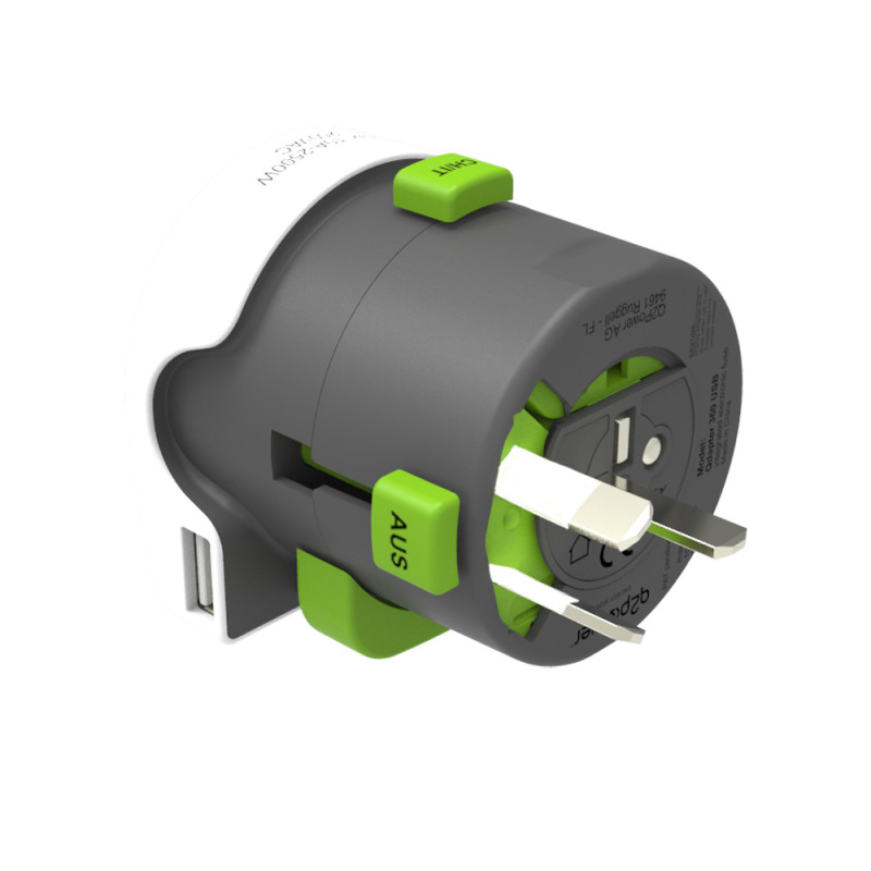 Adapateur de voyage Monde avec USB Adapateur de voyage Monde avec USB