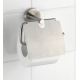 Porte-rouleau papier toilette avec rabat Bosio inox mat WENKO