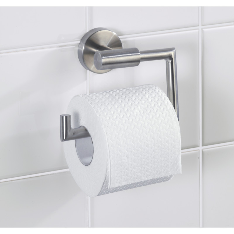 Porte-rouleau papier toilette Bosio inox mat WENKO Porte-rouleau papier toilette Bosio inox mat WENKO