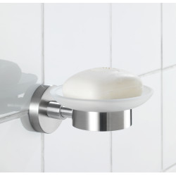 Porte-savon Bosio inox mat WENKO Porte-savon Bosio inox mat WENKO