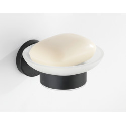 Porte-savon Bosio noir mat WENKO Porte-savon Bosio noir mat WENKO