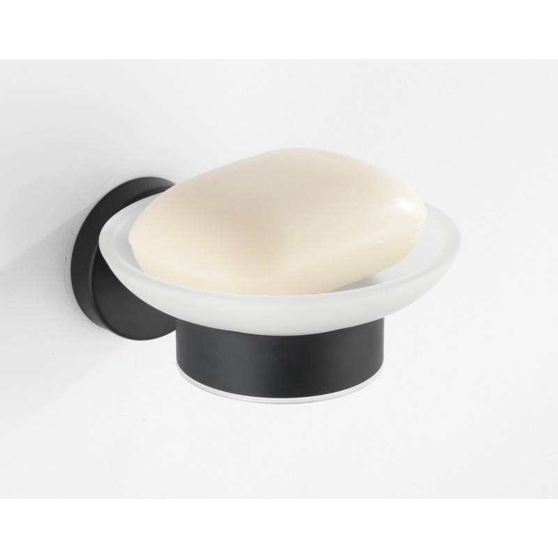 Porte-savon Bosio noir mat WENKO Porte-savon Bosio noir mat WENKO