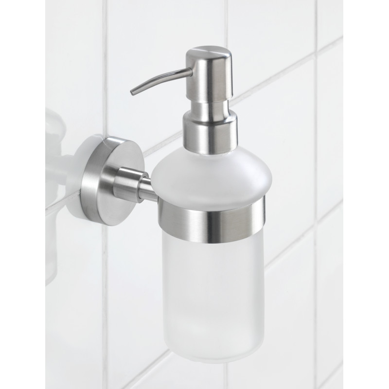 Distributeur de savon Bosio inox mat WENKO Distributeur de savon Bosio inox mat WENKO