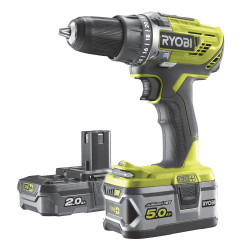Perçeuse à percussion sur batterie R18PD31-252TA55 18 V RYOBI Perçeuse à percussion sur batterie R18PD31-252TA55 18 V RYOBI