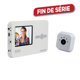 Chacon 34813 Audiophone 2 fils Blanc mains libres 