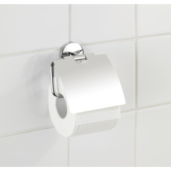 Porte-rouleau papier toilette avec rabat Cuba WENKO Porte-rouleau papier toilette avec rabat Cuba WENKO