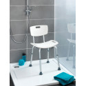 Chaise de douche Secura blanche WENKO