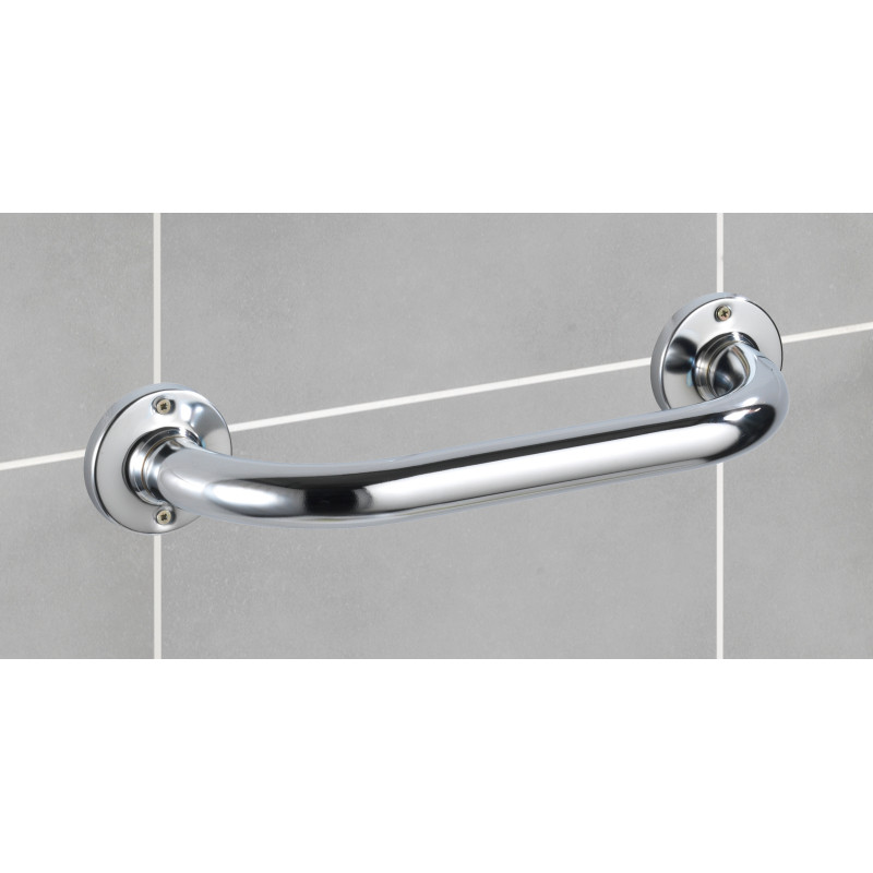 Barre de redressement Basic chromée 25 cm WENKO Barre de redressement Basic chromée 25 cm WENKO