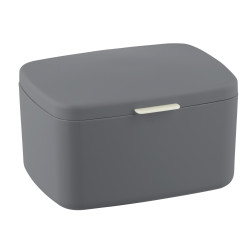 Boîte de rangement avec couvercle Barcelona anthracite WENKO Boîte de rangement avec couvercle Barcelona anthracite WENKO
