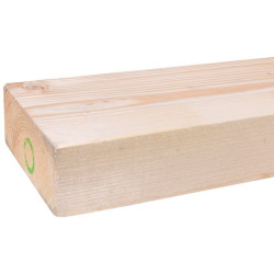 Chevron Épicéa Brut 300x15x6,3cm – Bois Robuste Chevron Épicéa Brut 300x15x6,3cm – Bois Robuste