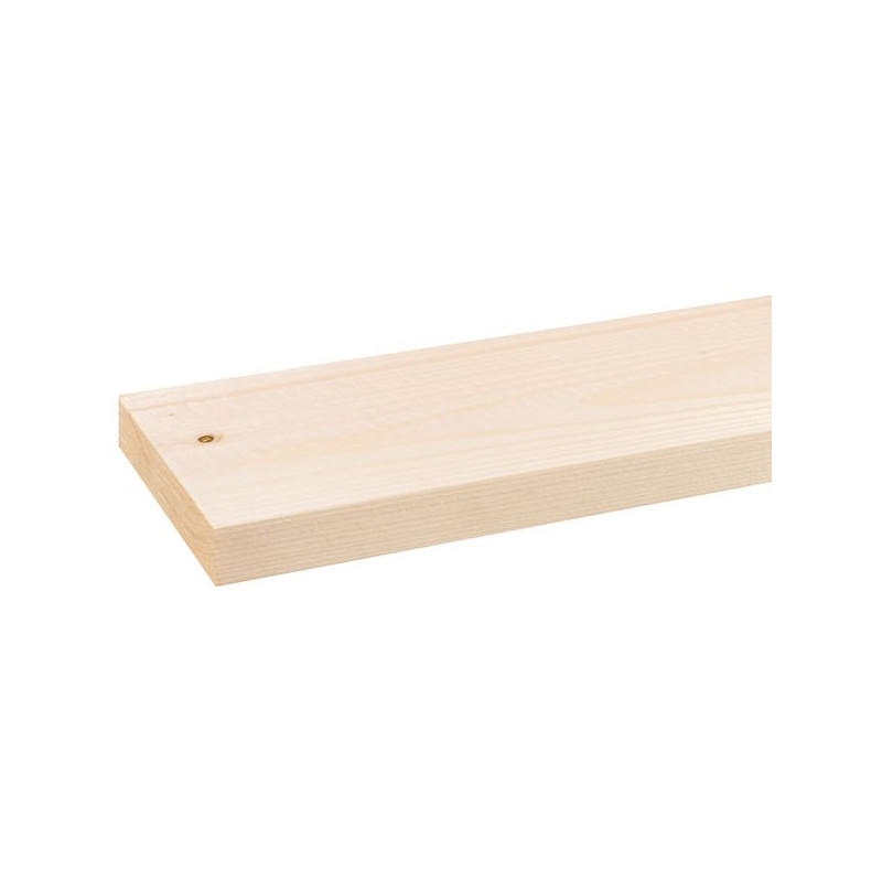 Chevron en épicéa brut 240 x 10 x 1,9 cm – bois robuste Chevron en épicéa brut 240 x 10 x 1,9 cm – bois robuste