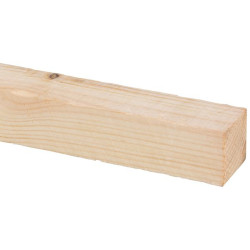 Chevron Épicéa Brut 240cm – Construction Robuste