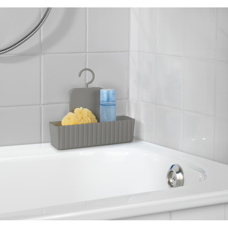 Bac de rangement pour douche Minas taupe Bac de rangement pour douche Minas taupe