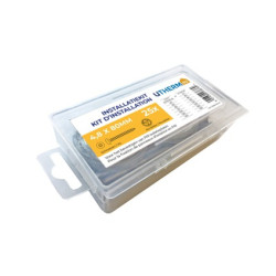 Vis avec rondelle pour panneau isolant 4,8 x 80 mm 25 pièces UTHERM4U