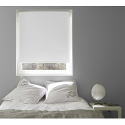Store enrouleur tamisant blanc 90x160cm – Lumière tamisée | MADECO Store enrouleur tamisant blanc 90x160cm – Lumière tamisée | MADECO