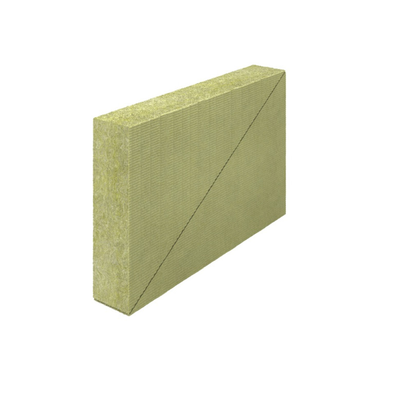 Panneau de laine de roche Delta 80 x 50 x 6 cm ROCKWOOL