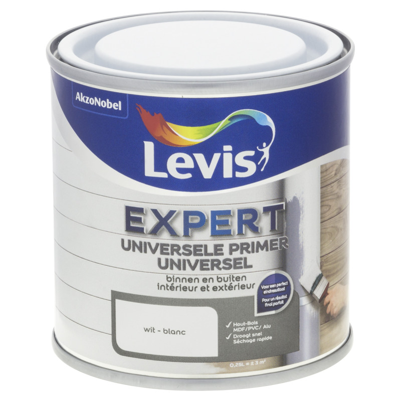 Primer Expert blanc mat 0,25 L LEVIS