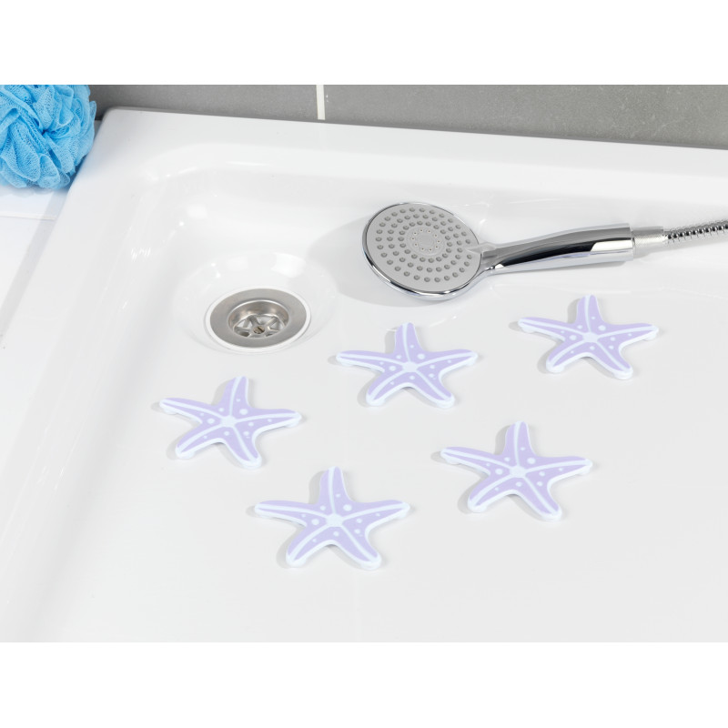 Sticker antidérapant Etoile de mer 5 pièces WENKO Sticker antidérapant Etoile de mer 5 pièces WENKO