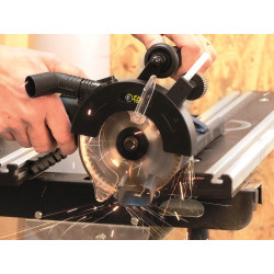 Scie circulaire avec 2 lames SDBL-125 1050 W FARTOOLS