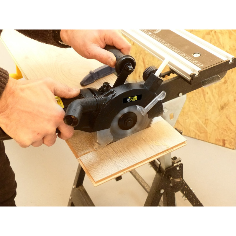 Scie circulaire avec 2 lames SDBL-125 1050 W FARTOOLS