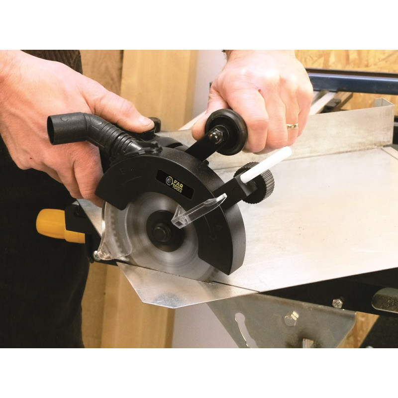 Scie circulaire avec 2 lames SDBL-125 1050 W FARTOOLS