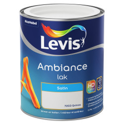 Peinture Laque Ambiance Satin Quinoa 0,75L LEVIS – Finition Parfaite | LEVIS