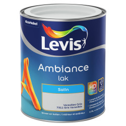 Peinture Laque Ambiance Satin Gris Versailles | LEVIS