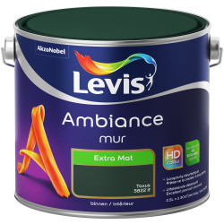 Peinture murale Ambiance Extra Mat 2,5L LEVIS – Finition parfaite | LEVIS