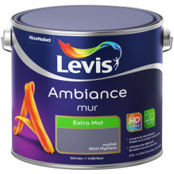 Peinture Ambiance Mystique Extra Mat 2,5L LEVIS – Finition Parfaite | LEVIS